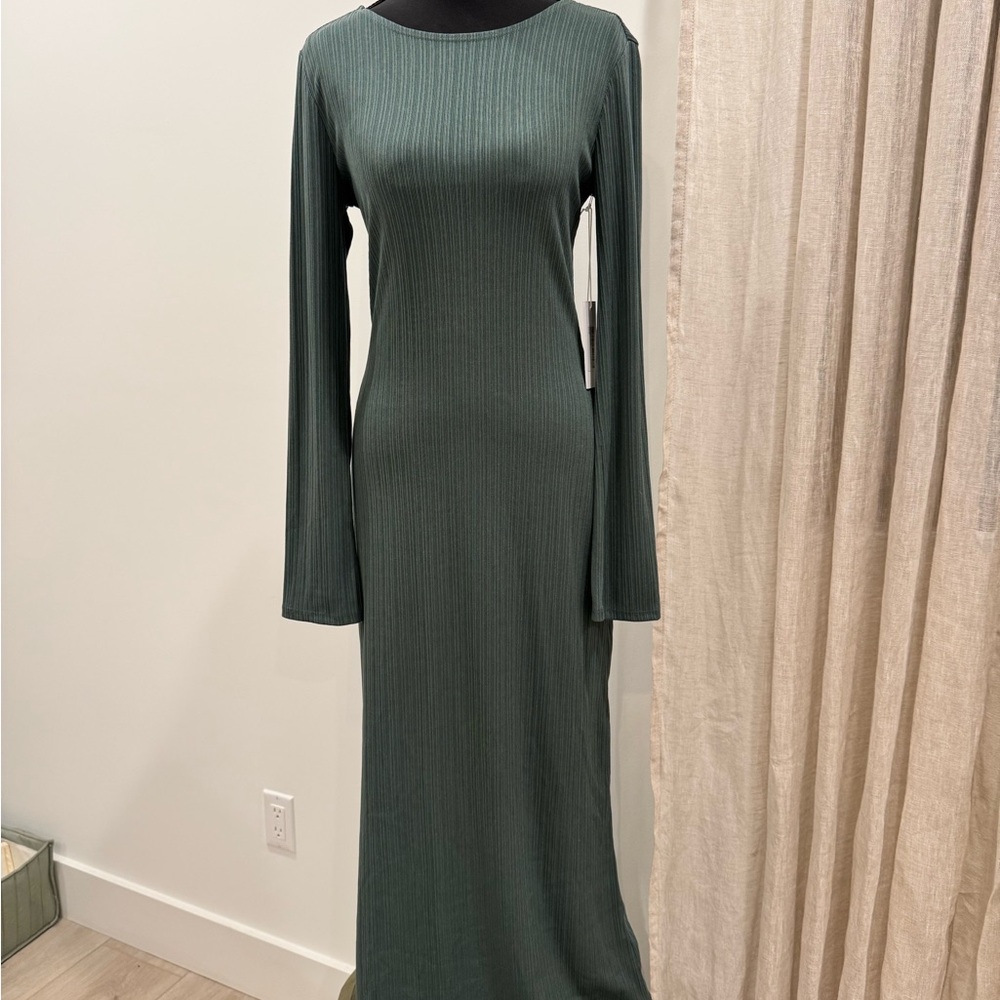 Reformation | Benedict Midi Dress Juniper (Small)